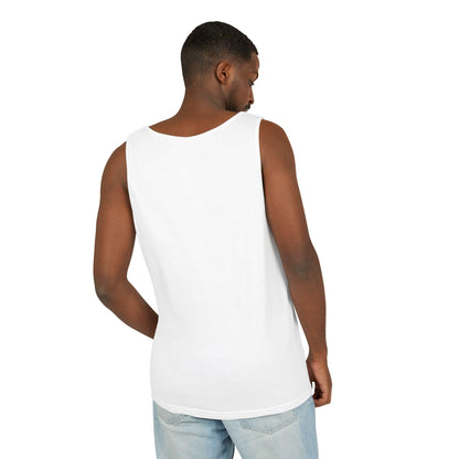 Quiet Hunt Mens Graphic Tee Unisex War Time Tank Top, Garment-Dyed, Casual Military Style Shirt