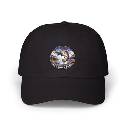 Classic Dad Cap with Fish Design - Perfect Gift for Fishing Enthusiasts, Outdoor Adventures, Father's Day, Birthday, Everyday Wear weekend