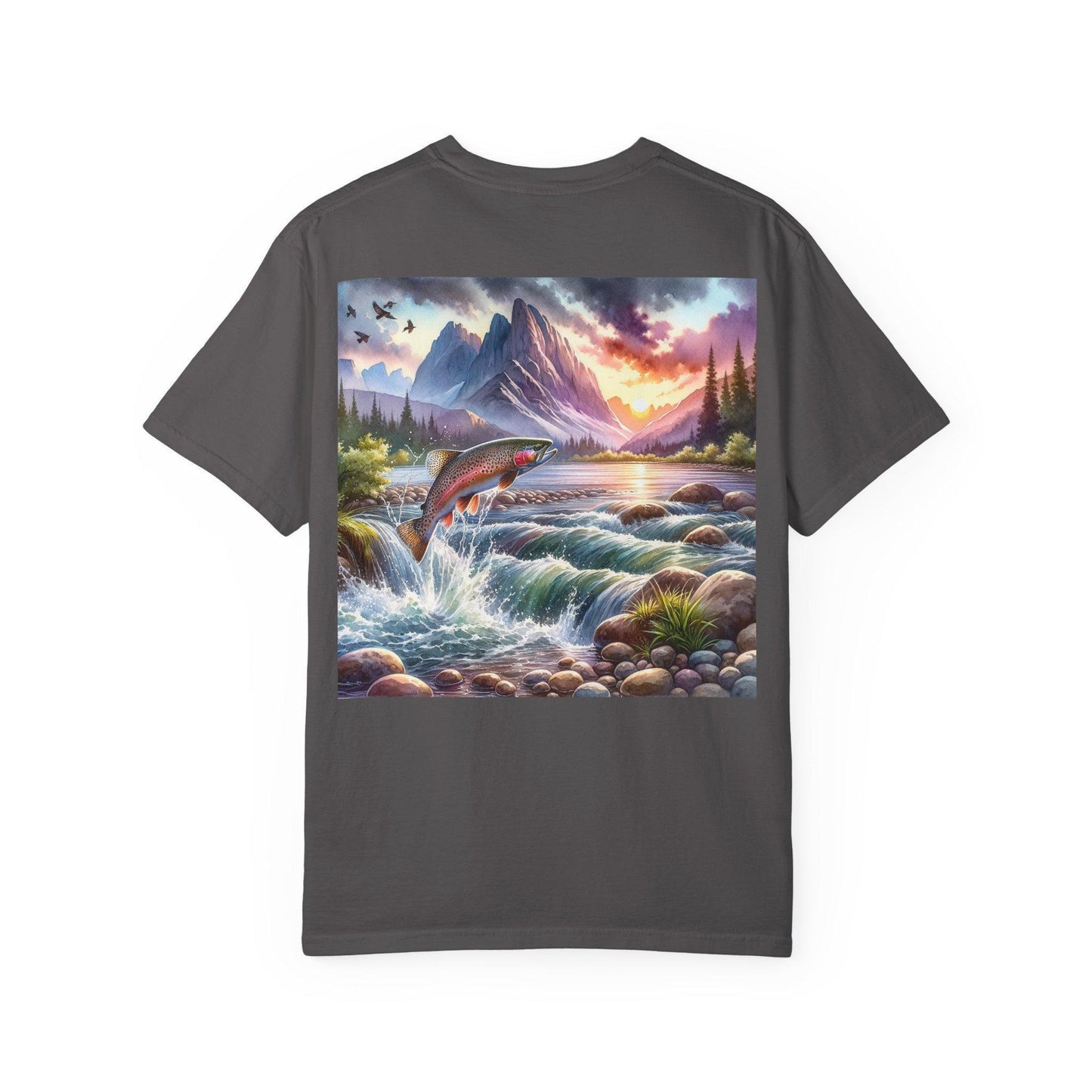 Nature Scene T-Shirt, Outdoor Adventure Tee, Fishing Gift, Unisex Apparel, Summer Fashion, Camping Gear, Nature Lover's Shirt