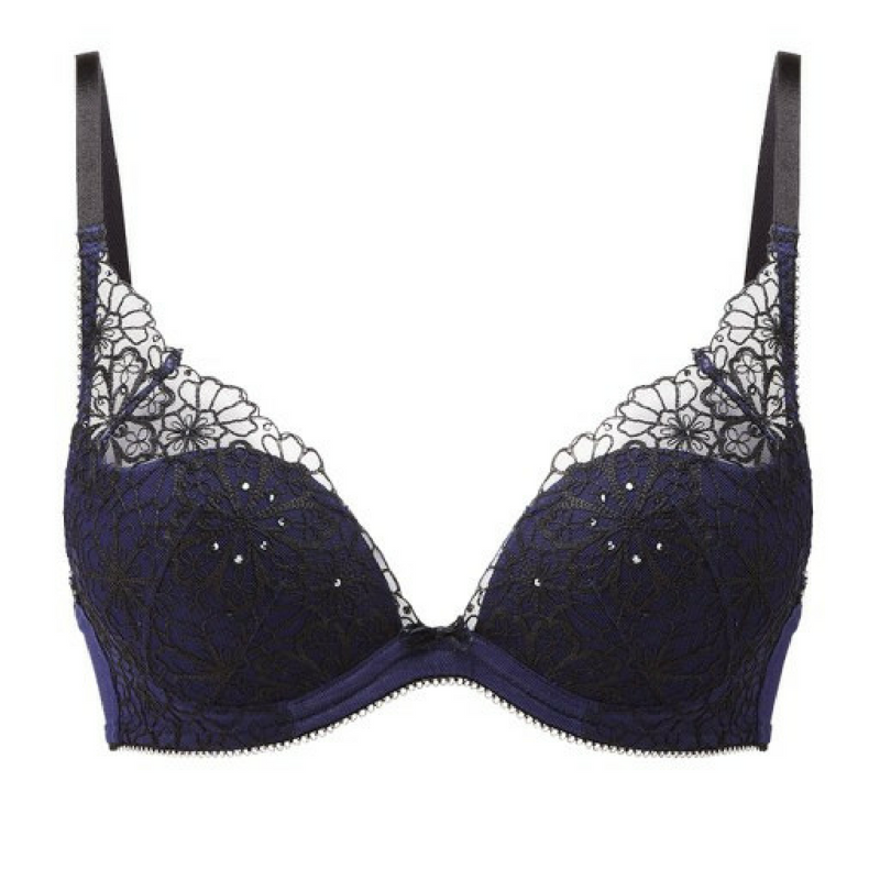 Gossard Graphic Floral Padded Plunge Bra - Toddcraft