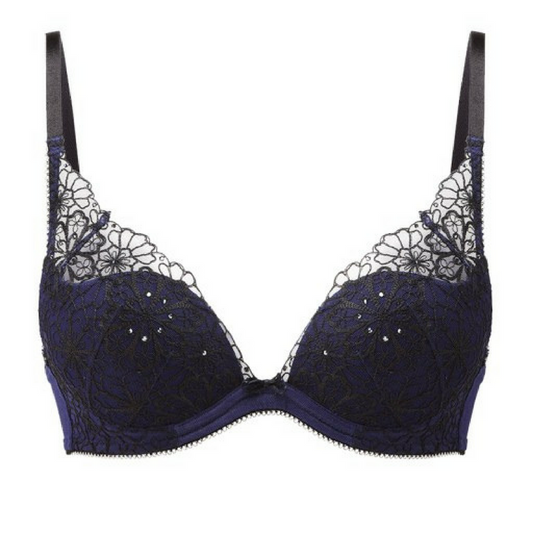 Gossard Graphic Floral Padded Plunge Bra - Toddcraft