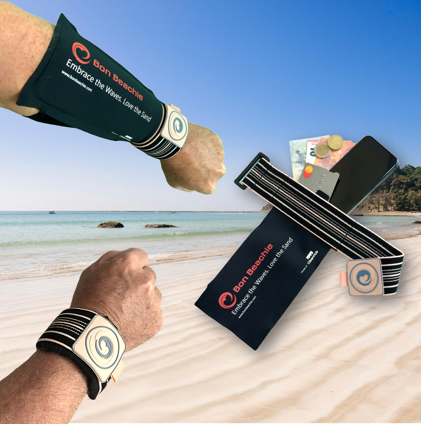 Watertight Wristband Phone Pouch | Waterproof Mini Dry Bag for Water Adventures