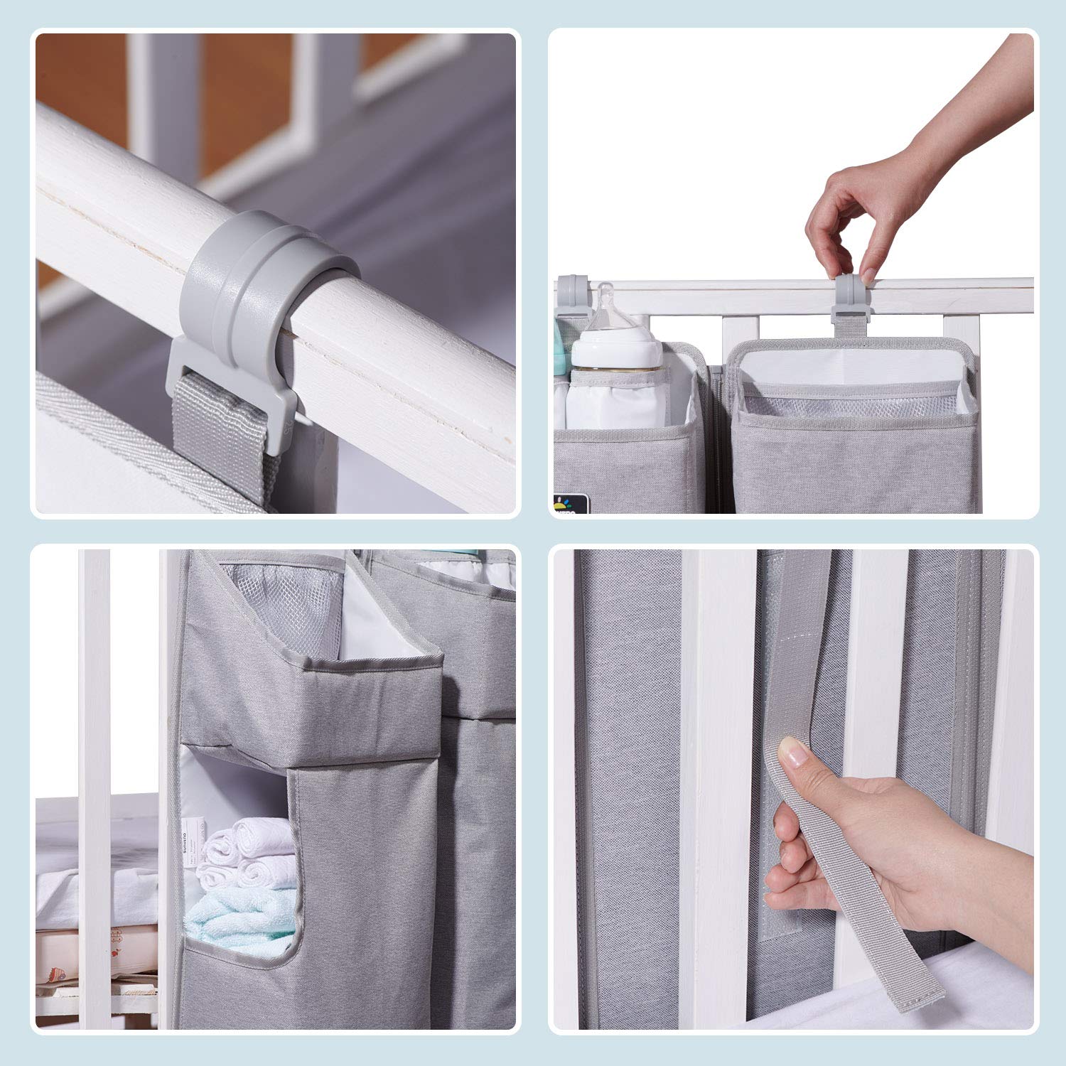 Baby Diaper Caddy with Dividers | Baby Care | Parenting - Tiny Dreams - Toddcraft