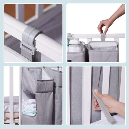 Baby Diaper Caddy with Dividers | Baby Care | Parenting - Tiny Dreams - Toddcraft