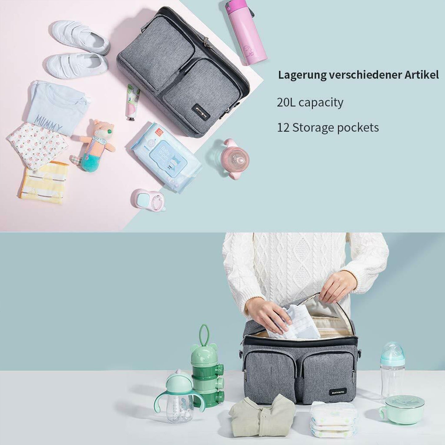 Stroller Organizer Caddy Bag - Toddcraft