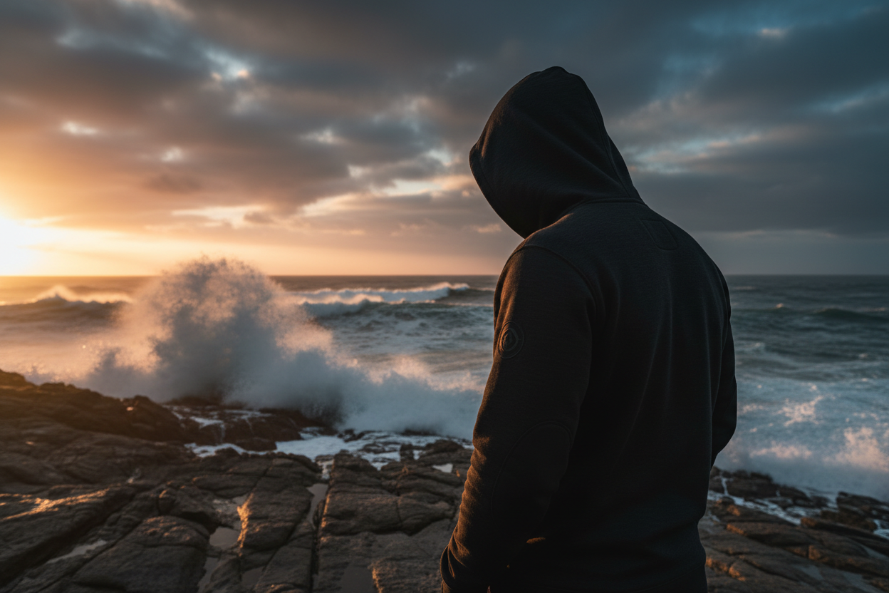 Ocean lifestyle hoodie photo