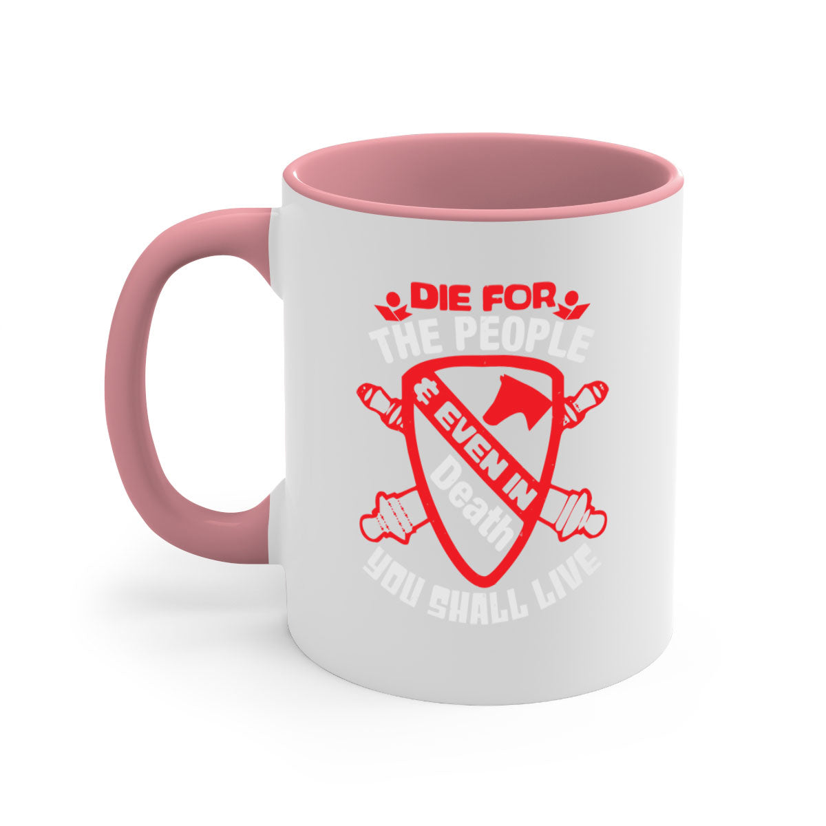 4th of July Patriotic Mug - Die for the People Quote