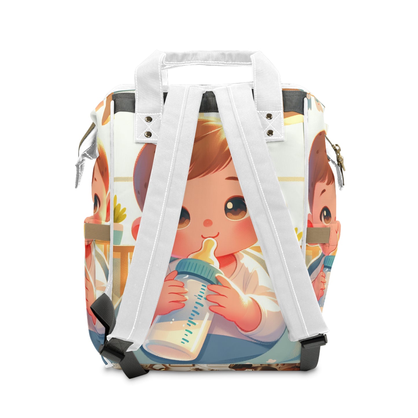 Cute and Functional Diaper Backpack for Parents, Baby Bag, Toddler Gear, Stylish Nursery Tote, Gift for New Moms - Toddcraft