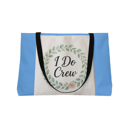 I Do Crew Weekender Tote Bag – Perfect for Bridal Parties, Destination Weddings, Weekend Getaways, Gifts, Bridesmaid Tote - Toddcraft