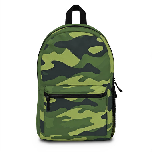 Camouflage Backpack for Outdoor Adventures, School, Hiking Gear, Stylish Travel Bag, Unisex Bookbag - Toddcraft