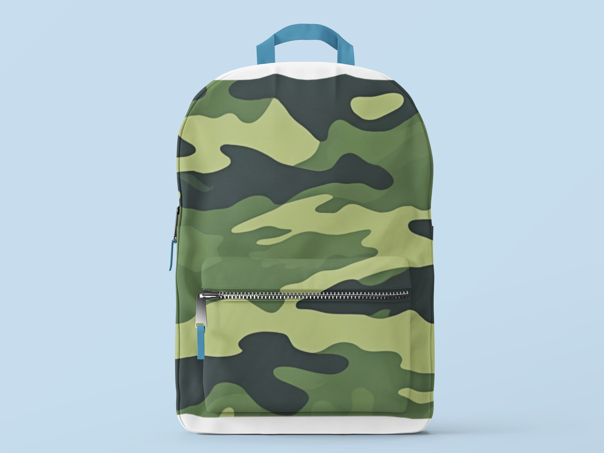 Camouflage Backpack for Outdoor Adventures, School, Hiking Gear, Stylish Travel Bag, Unisex Bookbag - Toddcraft