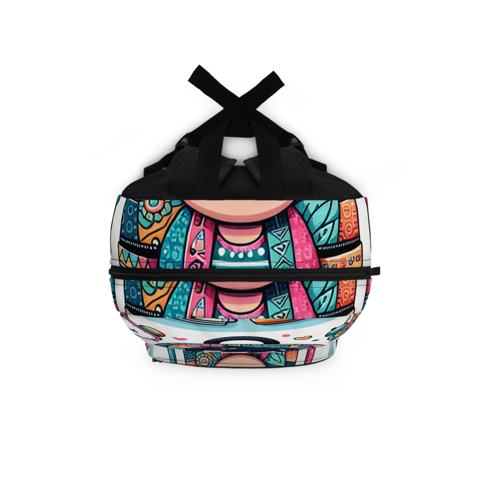 Colorful Kids' Backpack, School Bag, Art Backpack, Cute Rucksack, Gift for Students, Fun School Accessories - Toddcraft