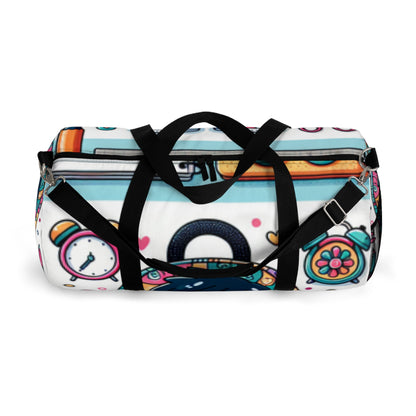Cute Cartoon Duffel Bag, Gym Tote, Travel Luggage, Sports Bag, Weekender Bag, Fun Design - Toddcraft
