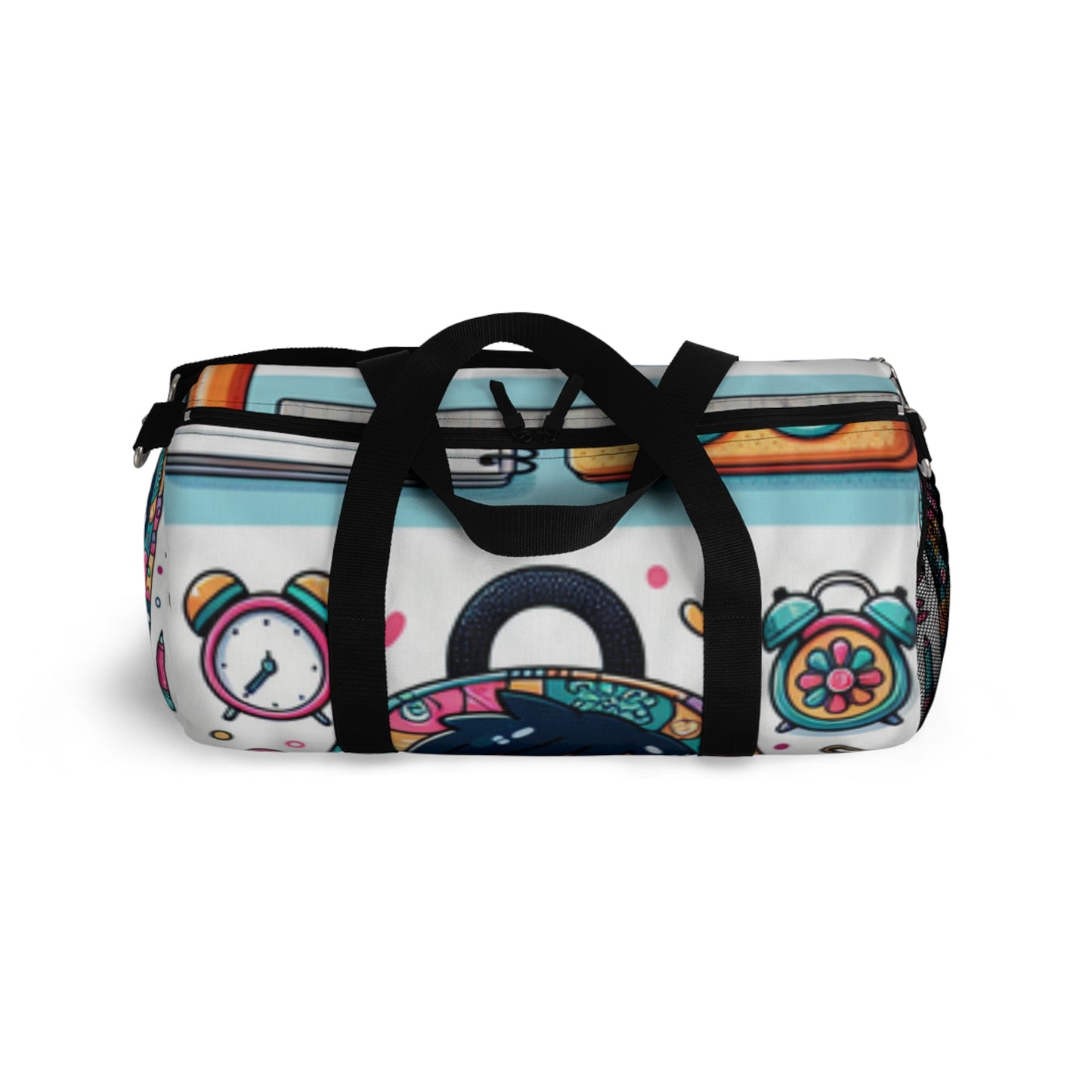 Cute Cartoon Duffel Bag, Gym Tote, Travel Luggage, Sports Bag, Weekender Bag, Fun Design - Toddcraft