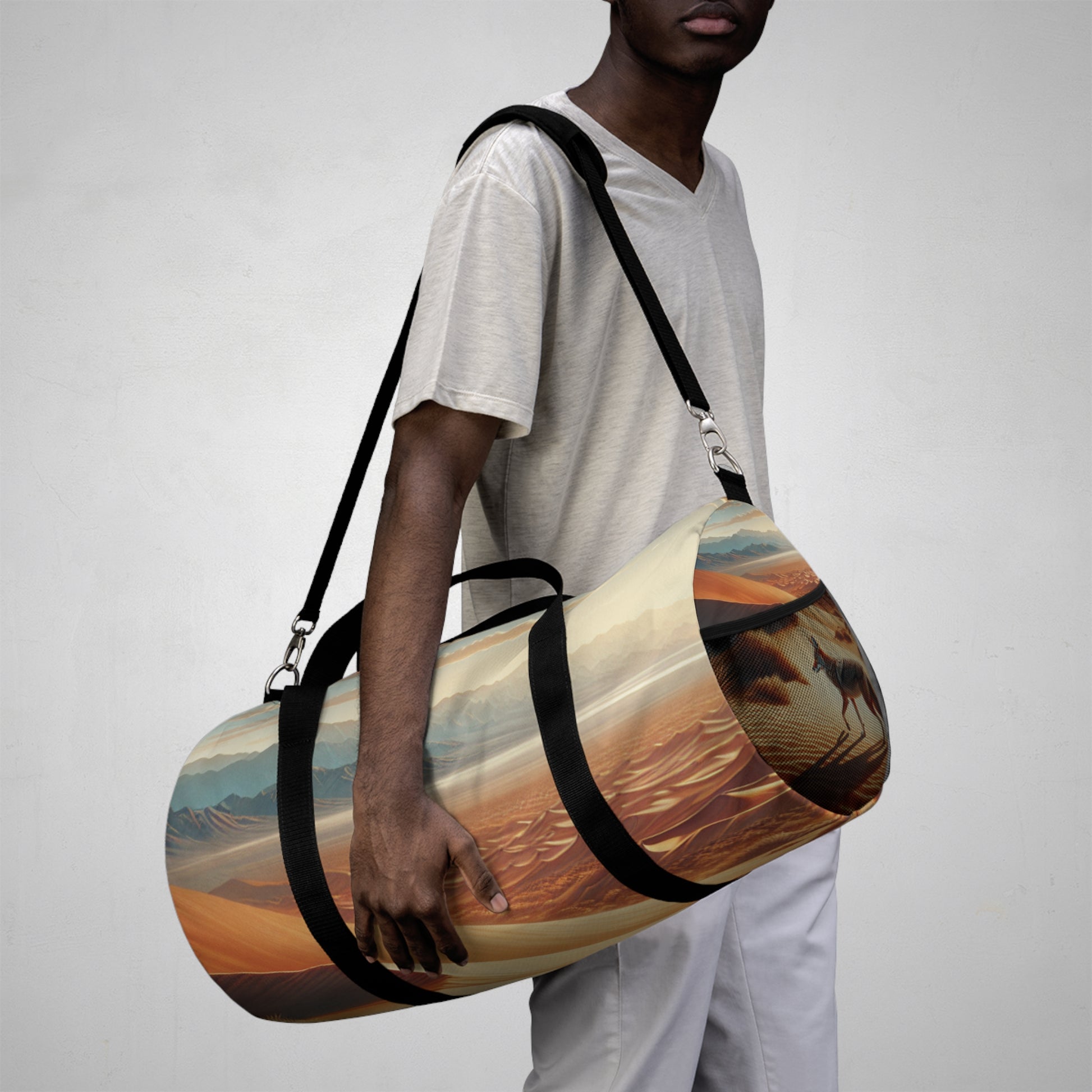 Desert Landscape Duffel Bag, Travel Bag for Gym, Weekend Getaways, Adventurers, Stylish Sports Gear, Unique Gift - Toddcraft