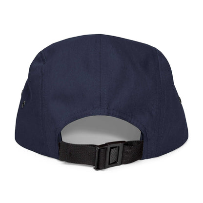 Dog Lovers 5 Panel Cap with adjustable strap and metal eyelets for ventilation.