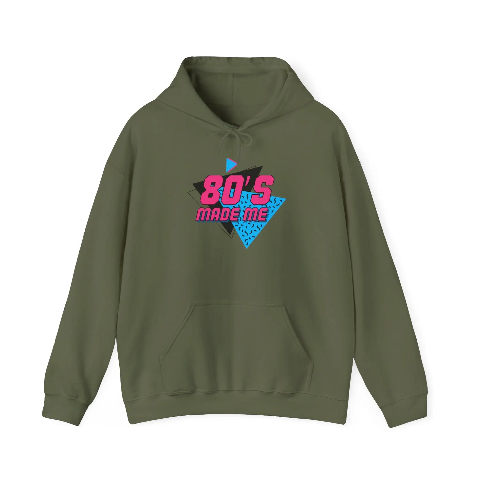 80s Made Me Hoodie Printify