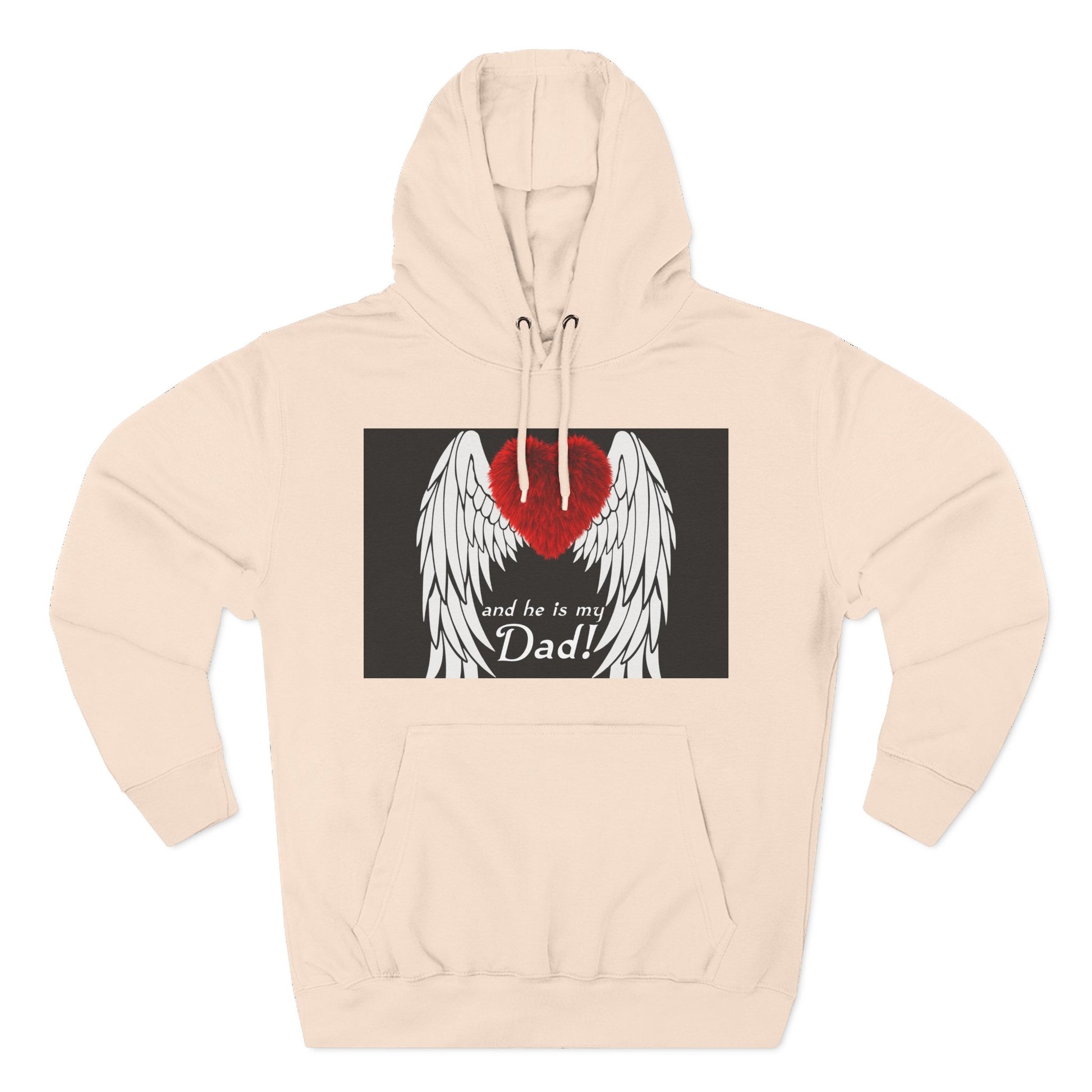 Heartfelt Dad Memorial Hoodie, Comfort Wear, Grief Support, Dad Tribute, Gift for Father's Day, Sympathy Gift - Toddcraft