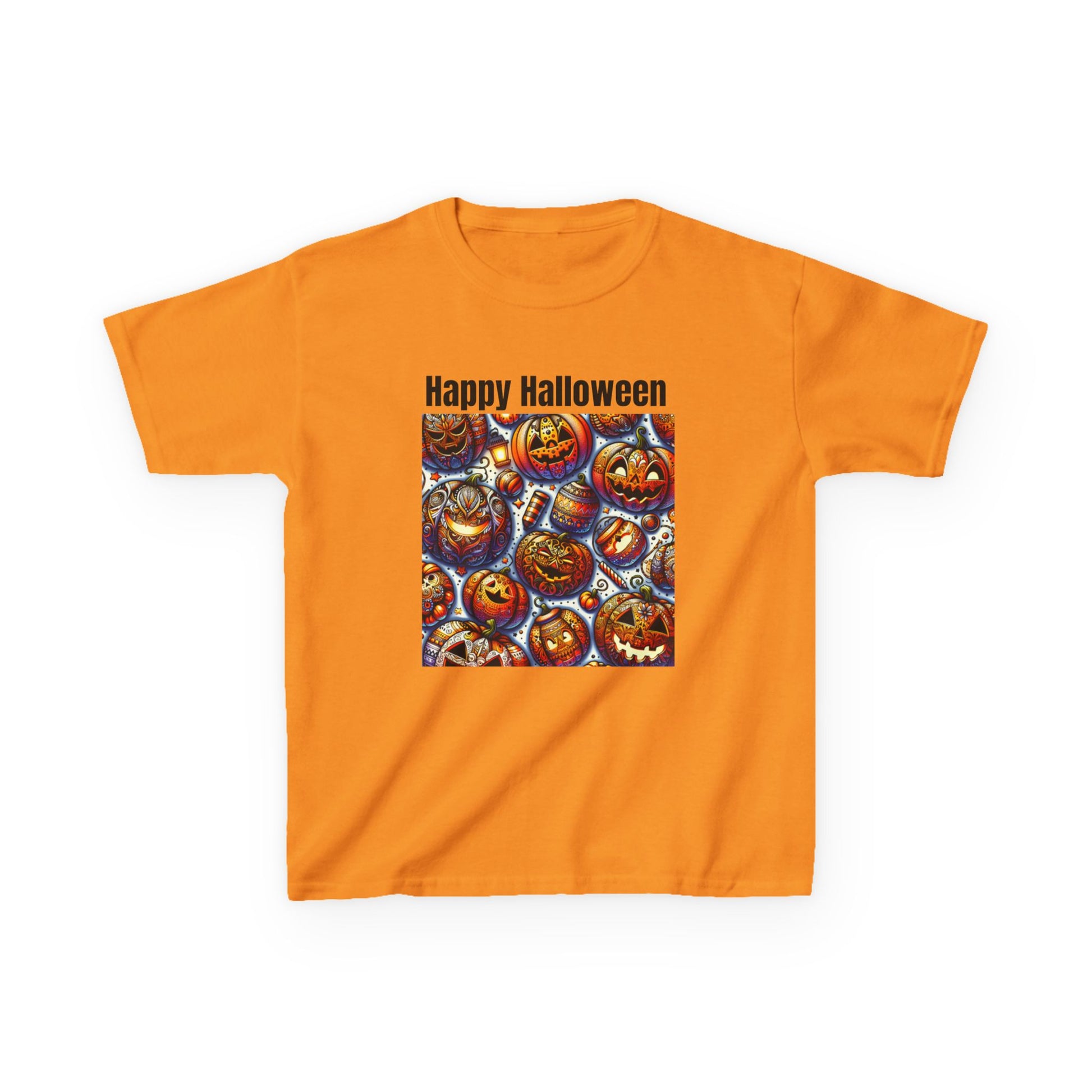 Kids Halloween Cotton Tee, Cute Spooky Shirt for Children, Fall Festive Wear, Trick or Treat Top, Halloween Costume T-Shirt - Toddcraft