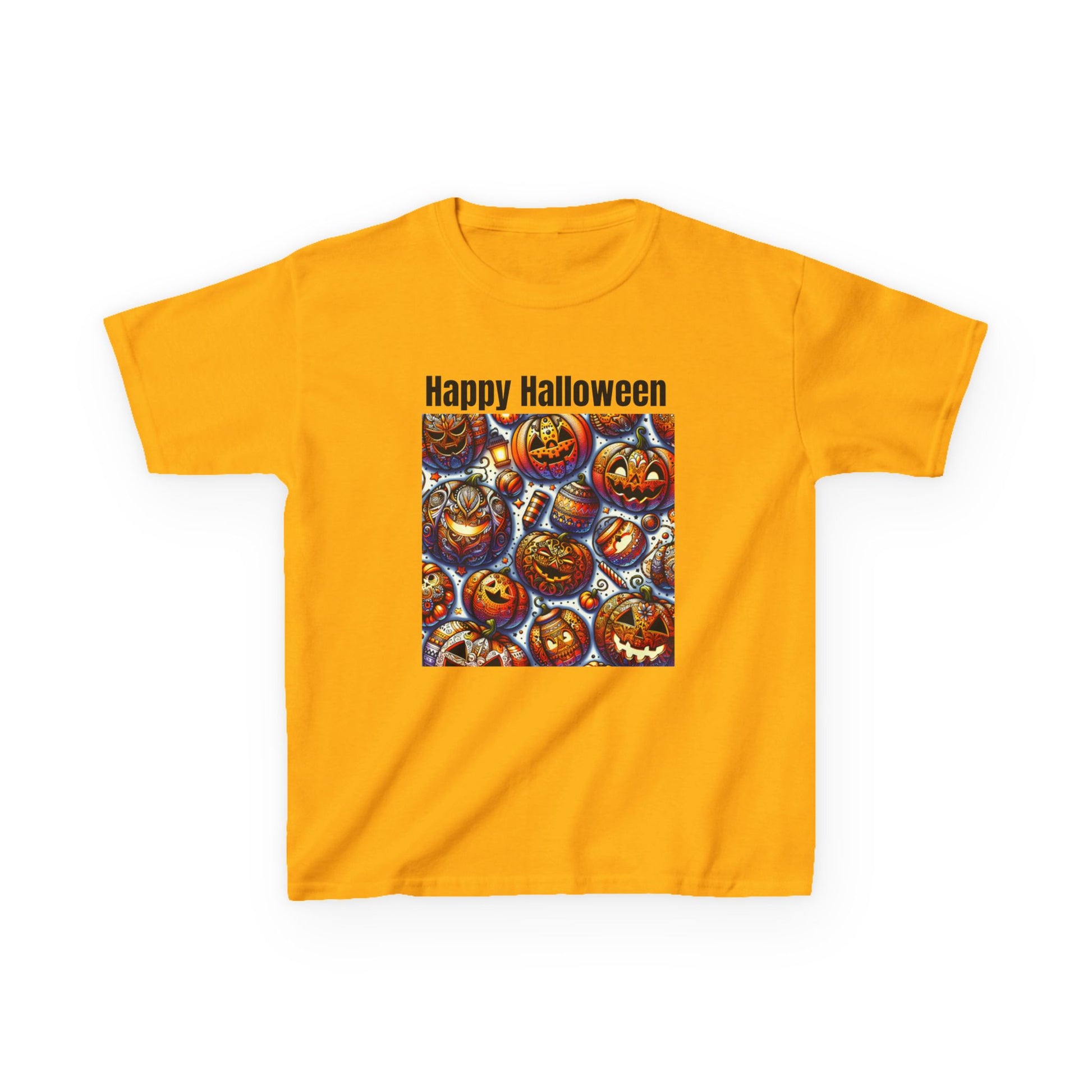 Kids Halloween Cotton Tee, Cute Spooky Shirt for Children, Fall Festive Wear, Trick or Treat Top, Halloween Costume T-Shirt - Toddcraft