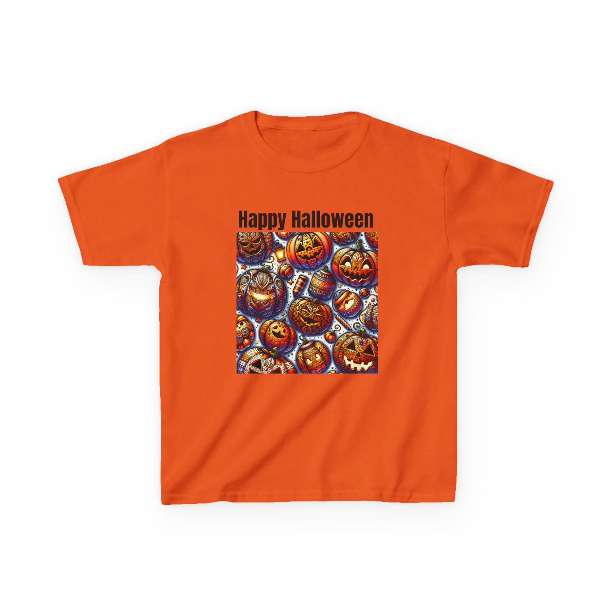 Kids Halloween Cotton Tee, Cute Spooky Shirt for Children, Fall Festive Wear, Trick or Treat Top, Halloween Costume T-Shirt - Toddcraft