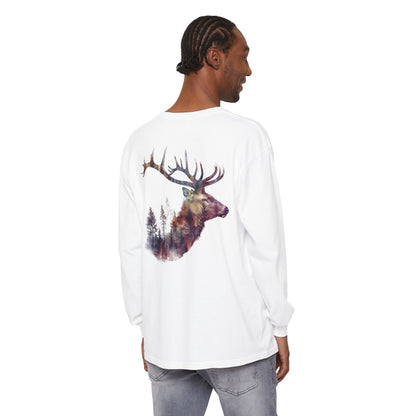 Unisex Garment-dyed Long Sleeve T-Shirt - Toddcraft