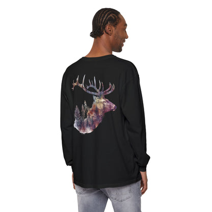 Unisex Garment-dyed Long Sleeve T-Shirt - Toddcraft