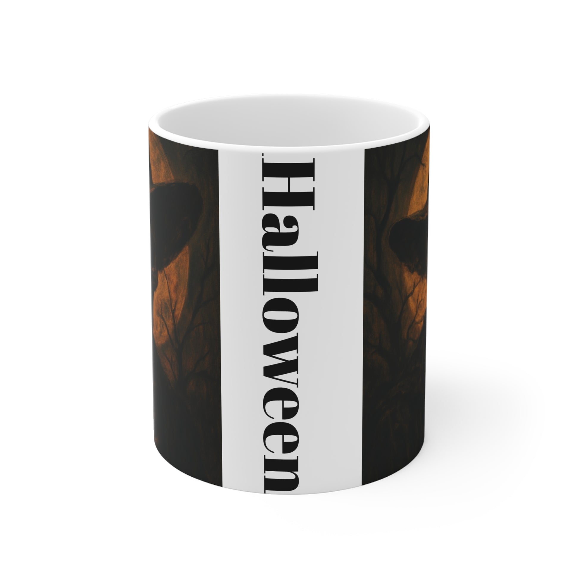 Halloween Skeleton Mug | Spooky Coffee Cup | 11oz Halloween Drinkware | Gothic Home Decor | Perfect for Trick or Treat - Toddcraft