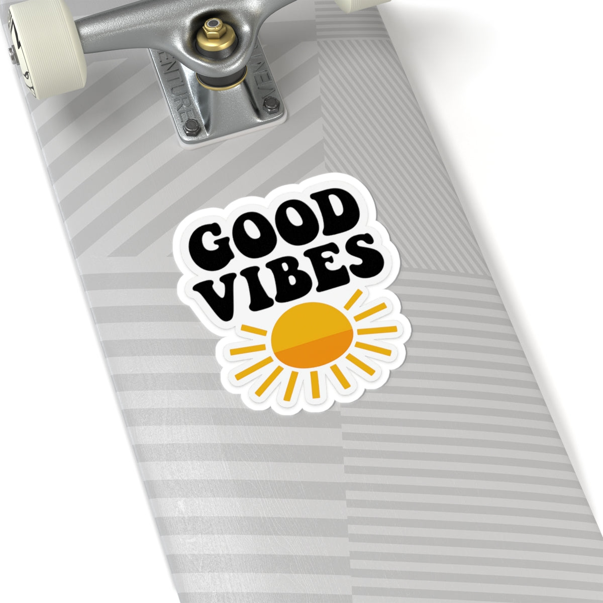 Good Vibes Kiss-Cut Stickers | Positive Energy Decals for Laptops, Water Bottles, Journals, Gifts - Toddcraft
