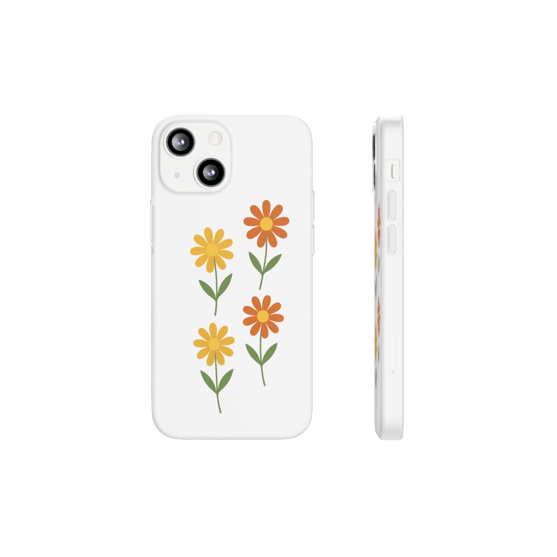 Floral Flexi Cases - Custom Phone Covers for Nature Lovers, Cute Gifts for Friends, Floral Design, Spring Accessories, Phone Protection - Toddcraft