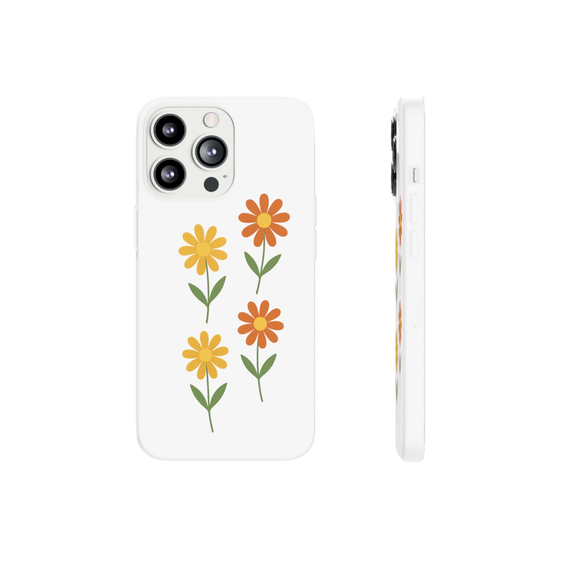 Floral Flexi Cases - Custom Phone Covers for Nature Lovers, Cute Gifts for Friends, Floral Design, Spring Accessories, Phone Protection - Toddcraft