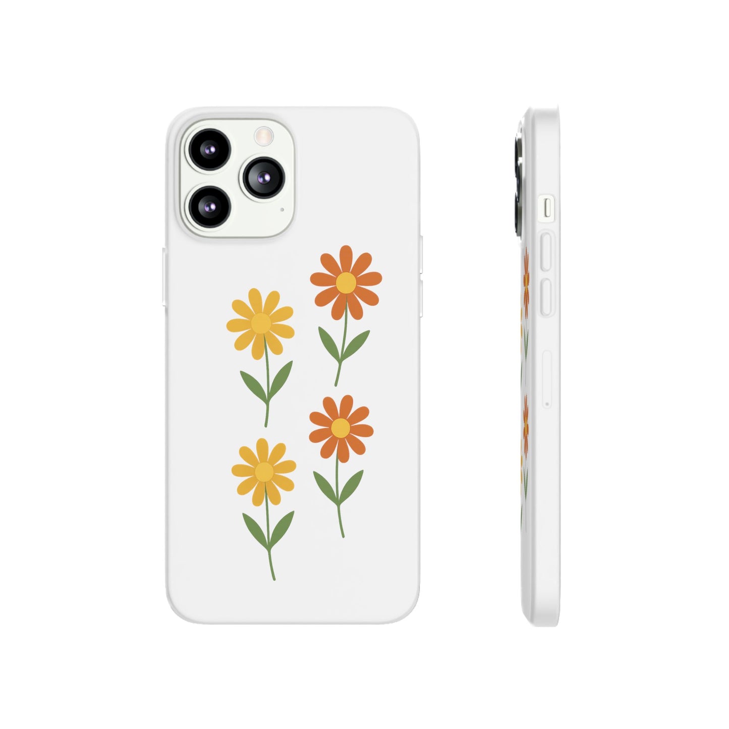 Floral Flexi Cases - Custom Phone Covers for Nature Lovers, Cute Gifts for Friends, Floral Design, Spring Accessories, Phone Protection - Toddcraft