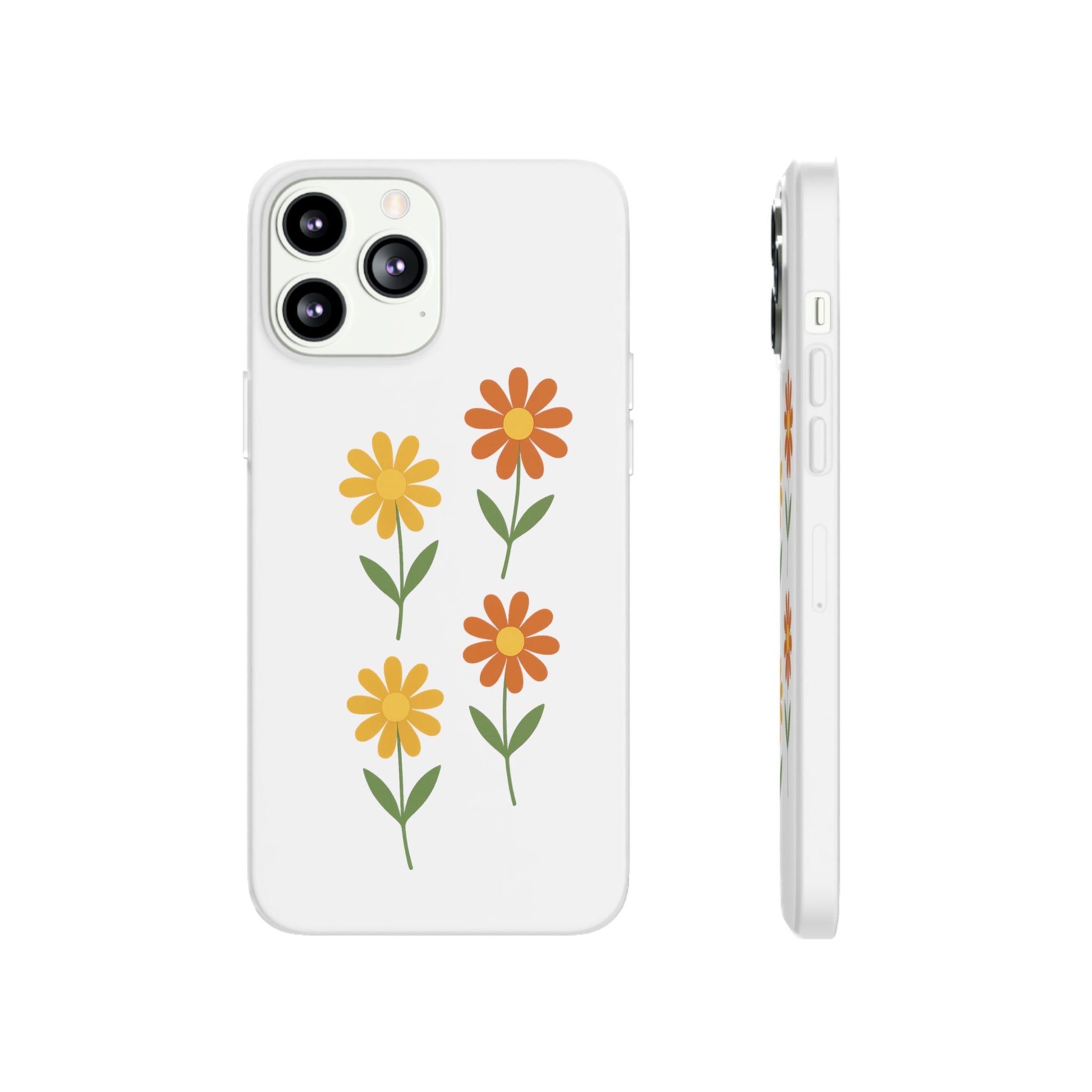 Floral Flexi Cases - Custom Phone Covers for Nature Lovers, Cute Gifts for Friends, Floral Design, Spring Accessories, Phone Protection - Toddcraft