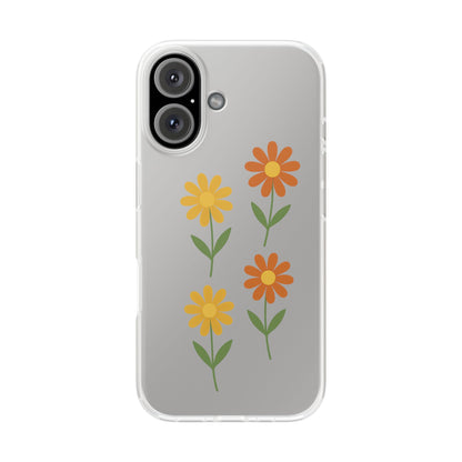 Floral Flexi Cases - Custom Phone Covers for Nature Lovers, Cute Gifts for Friends, Floral Design, Spring Accessories, Phone Protection - Toddcraft