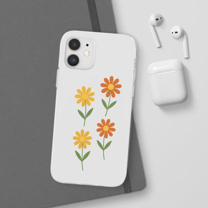 Floral Flexi Cases - Custom Phone Covers for Nature Lovers, Cute Gifts for Friends, Floral Design, Spring Accessories, Phone Protection - Toddcraft