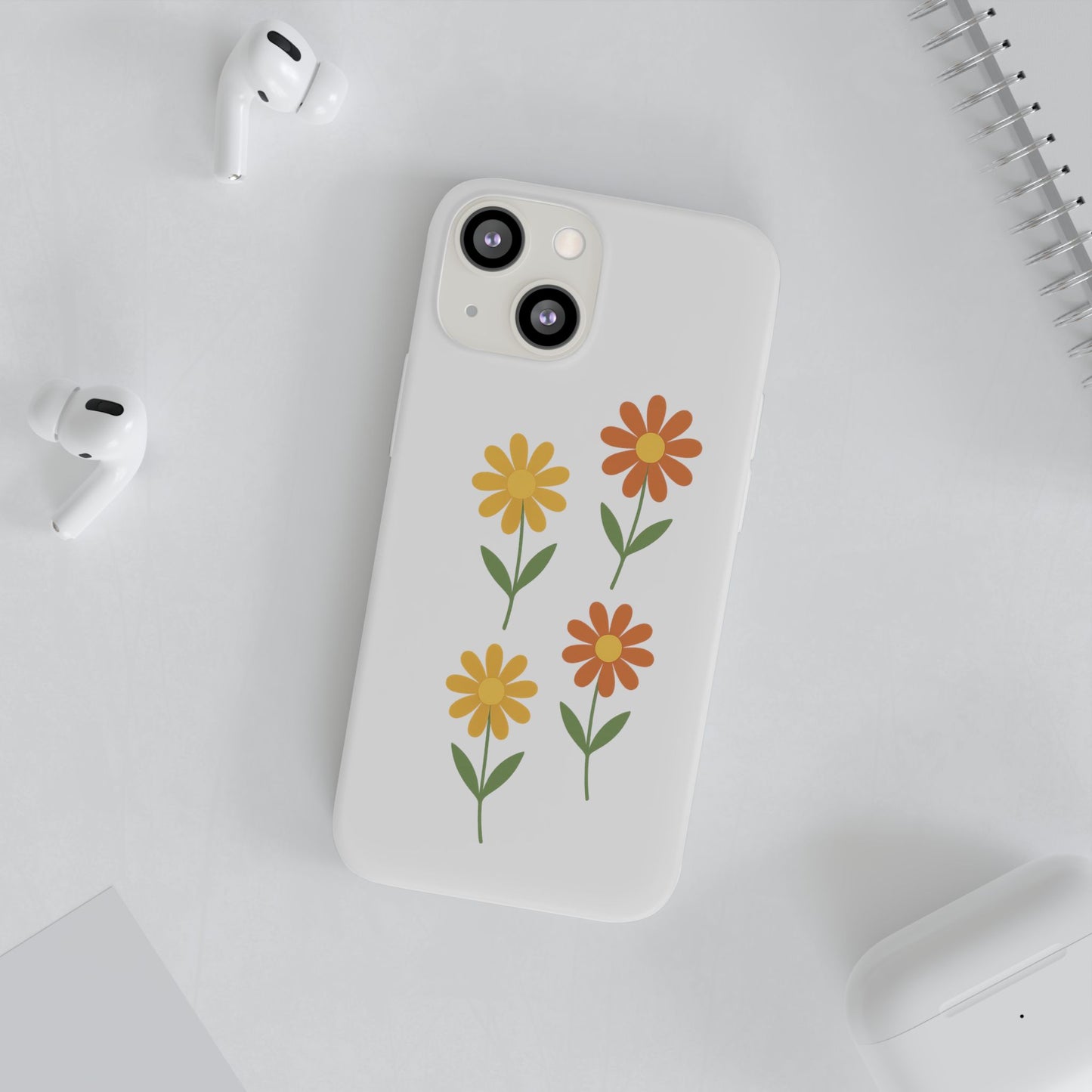 Floral Flexi Cases - Custom Phone Covers for Nature Lovers, Cute Gifts for Friends, Floral Design, Spring Accessories, Phone Protection - Toddcraft