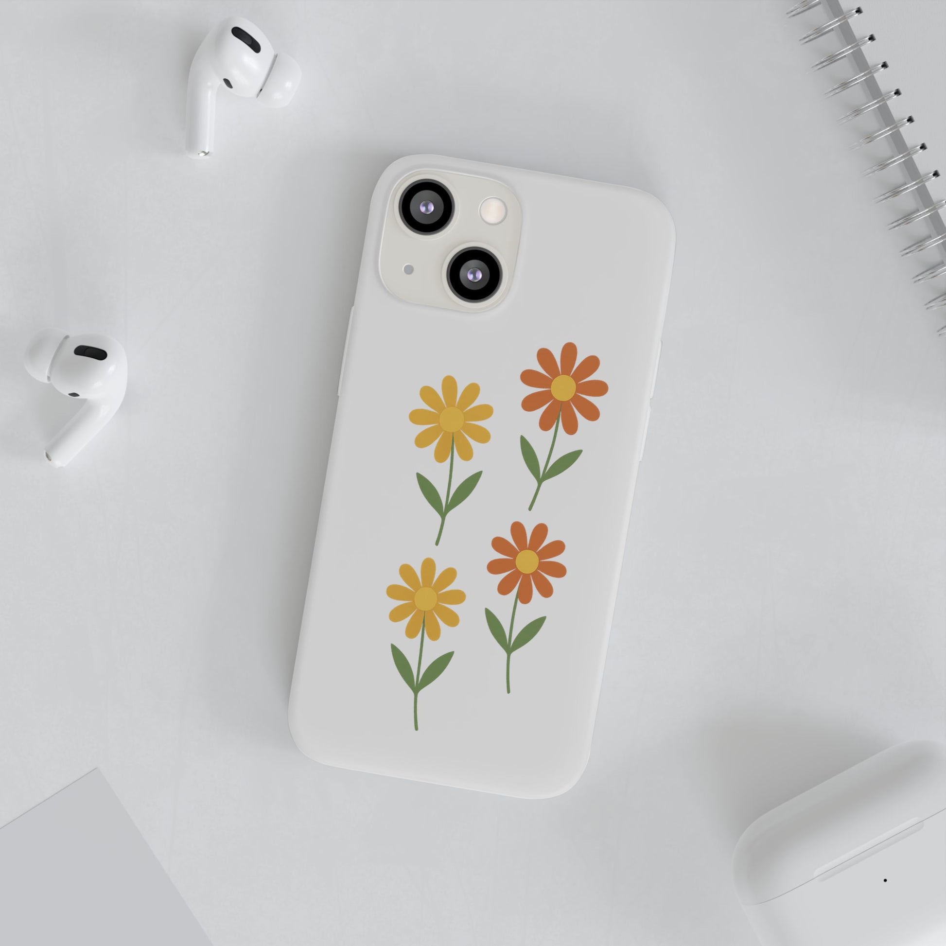 Floral Flexi Cases - Custom Phone Covers for Nature Lovers, Cute Gifts for Friends, Floral Design, Spring Accessories, Phone Protection - Toddcraft