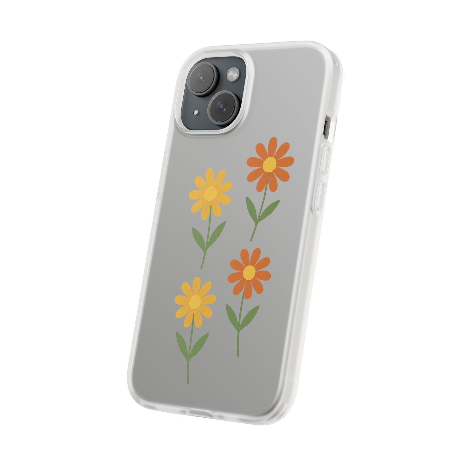 Floral Flexi Cases - Custom Phone Covers for Nature Lovers, Cute Gifts for Friends, Floral Design, Spring Accessories, Phone Protection - Toddcraft