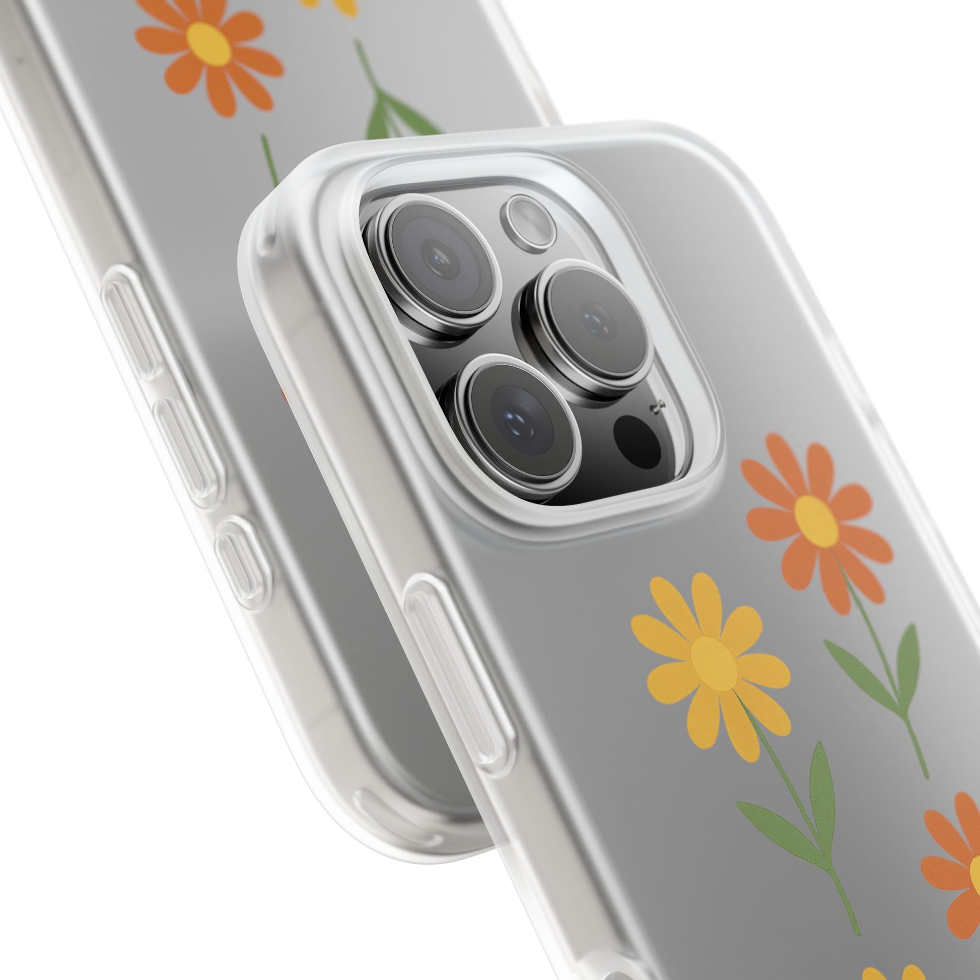 Floral Flexi Cases - Custom Phone Covers for Nature Lovers, Cute Gifts for Friends, Floral Design, Spring Accessories, Phone Protection - Toddcraft