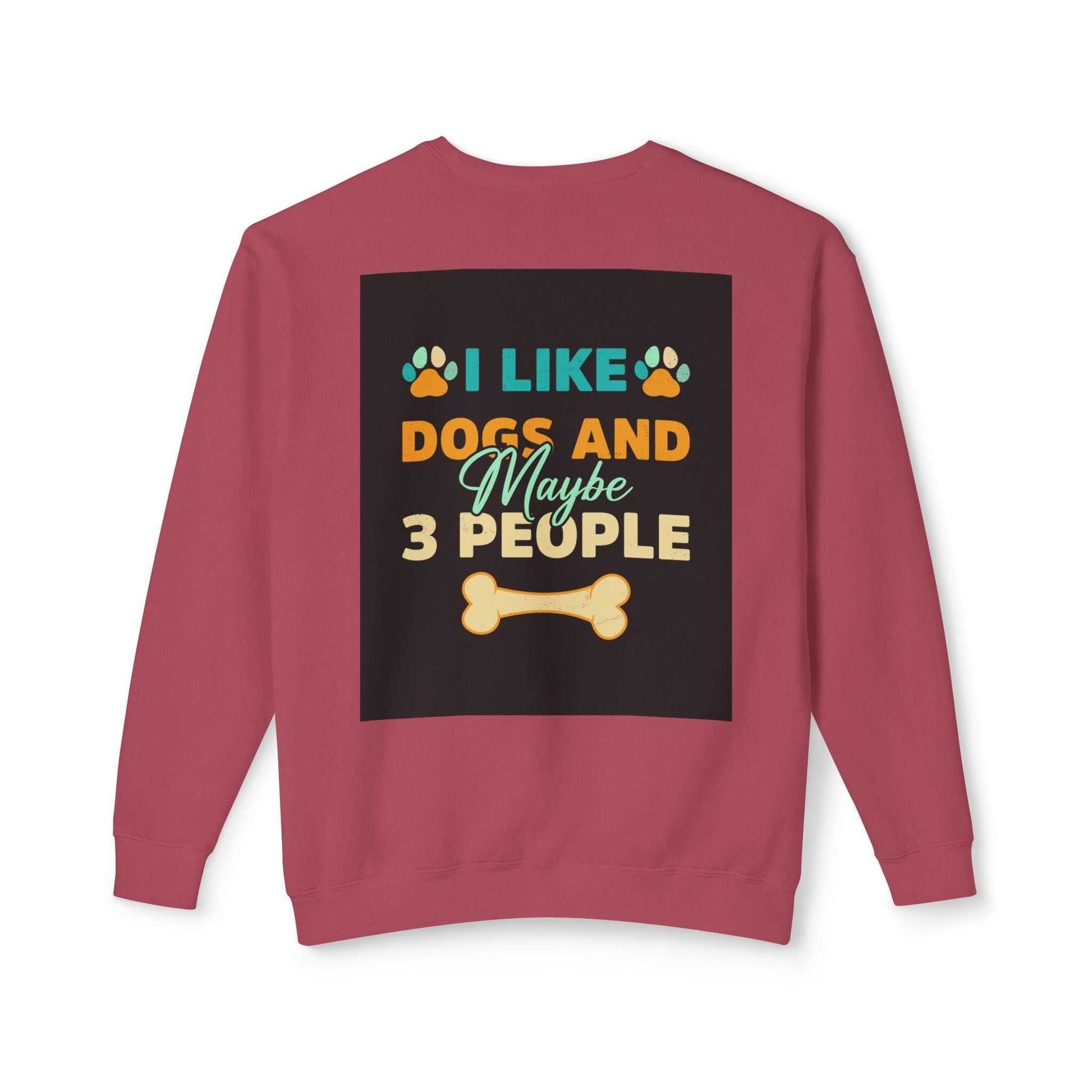 Unisex Lightweight Crewneck Sweatshirt with humorous graphic, soft ring-spun cotton.