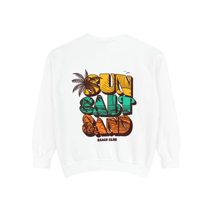 Beach Vibes Sweatshirt | Sun Salt Sand | Unisex Hoodie for Summer, Vacation, Gift, Beach Lovers, Casual Wear - Toddcraft