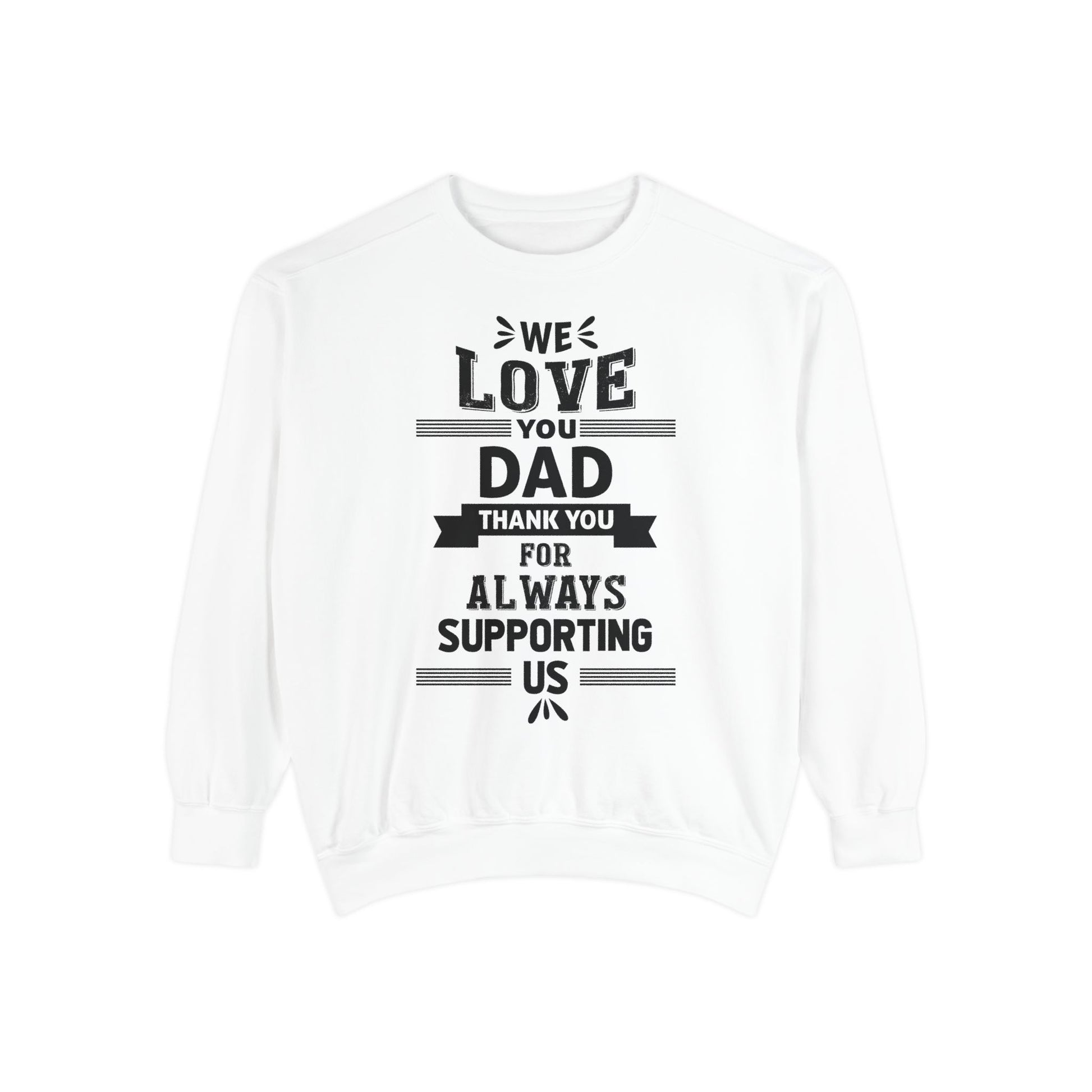 Love You Dad Sweatshirt - Father's Day Gift Hoodie - Toddcraft