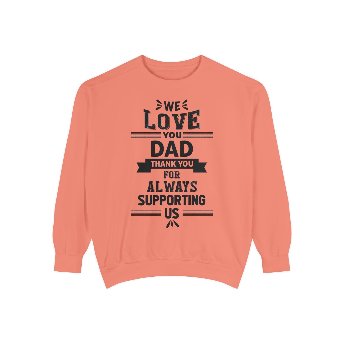 Love You Dad Sweatshirt - Father's Day Gift Hoodie - Toddcraft