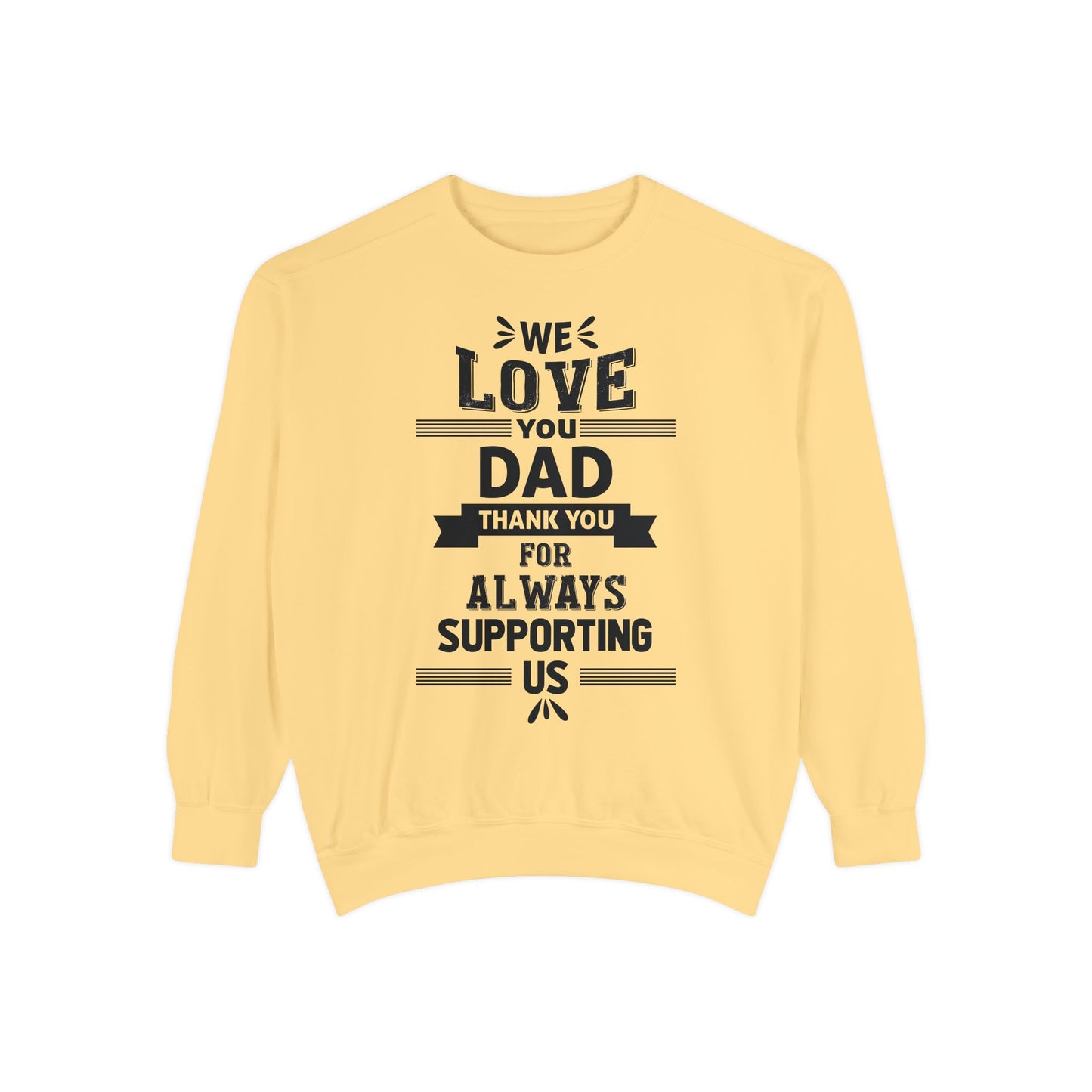 Love You Dad Sweatshirt - Father's Day Gift Hoodie - Toddcraft