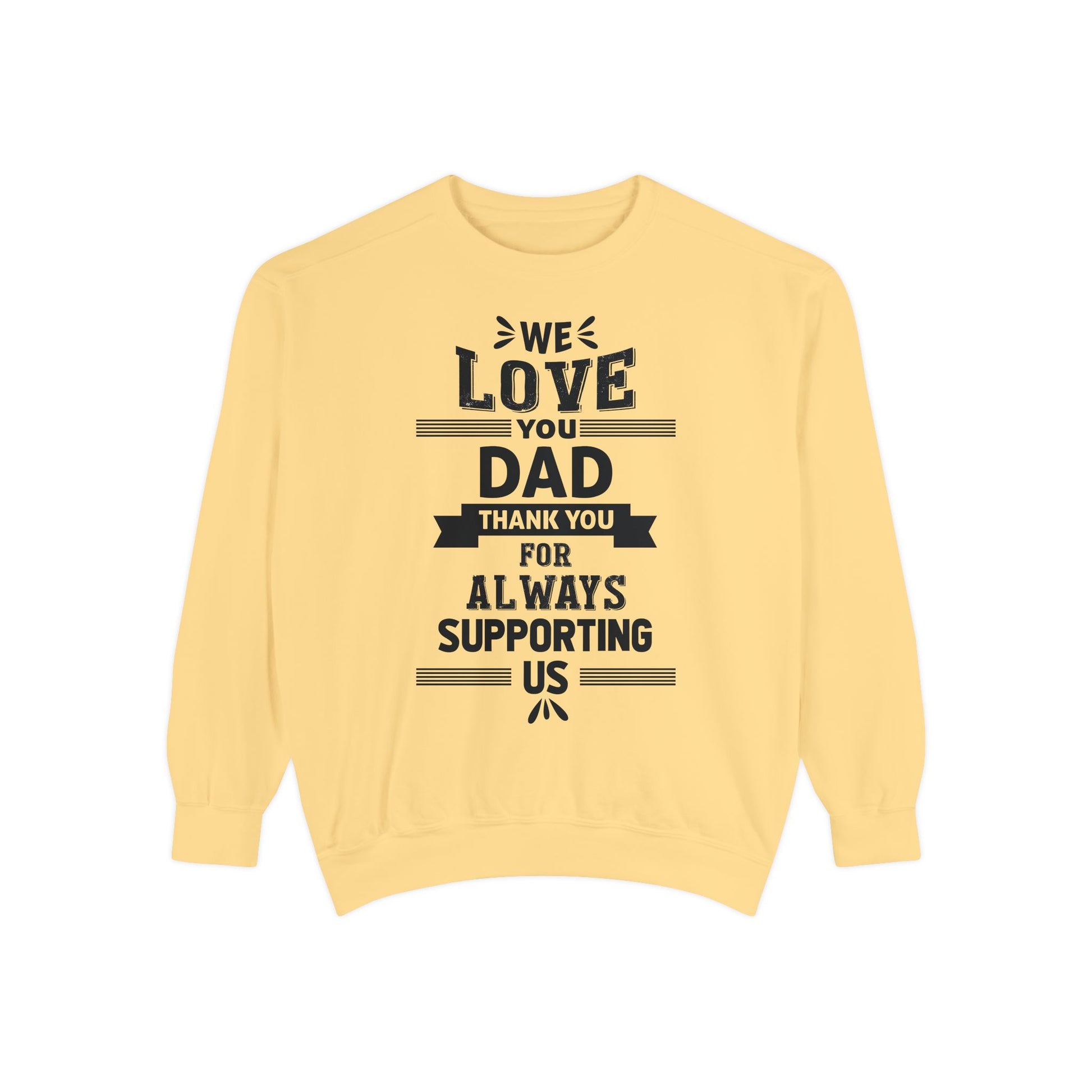 Love You Dad Sweatshirt - Father's Day Gift Hoodie - Toddcraft