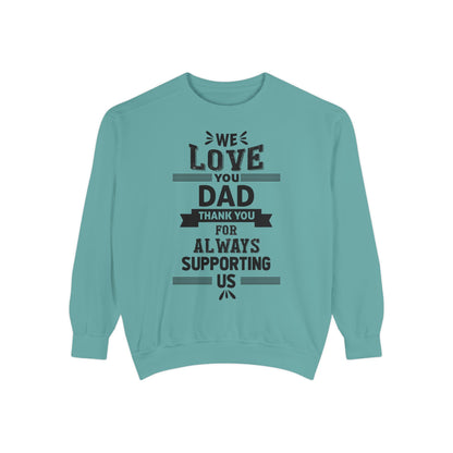 Love You Dad Sweatshirt - Father's Day Gift Hoodie - Toddcraft