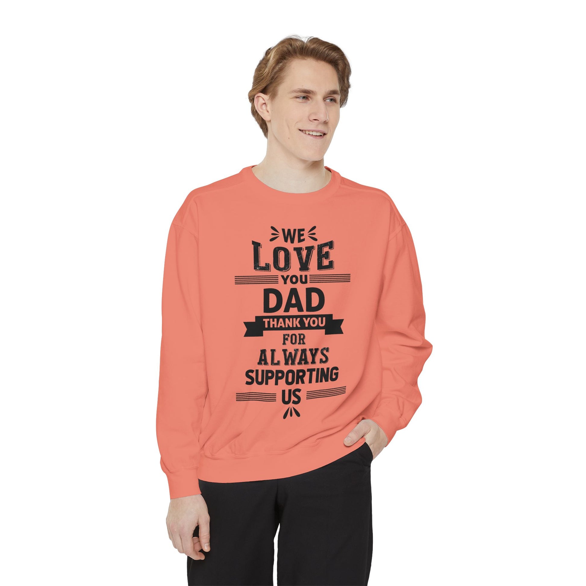 Love You Dad Sweatshirt - Father's Day Gift Hoodie - Toddcraft