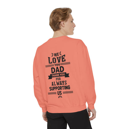 Love You Dad Sweatshirt - Father's Day Gift Hoodie - Toddcraft