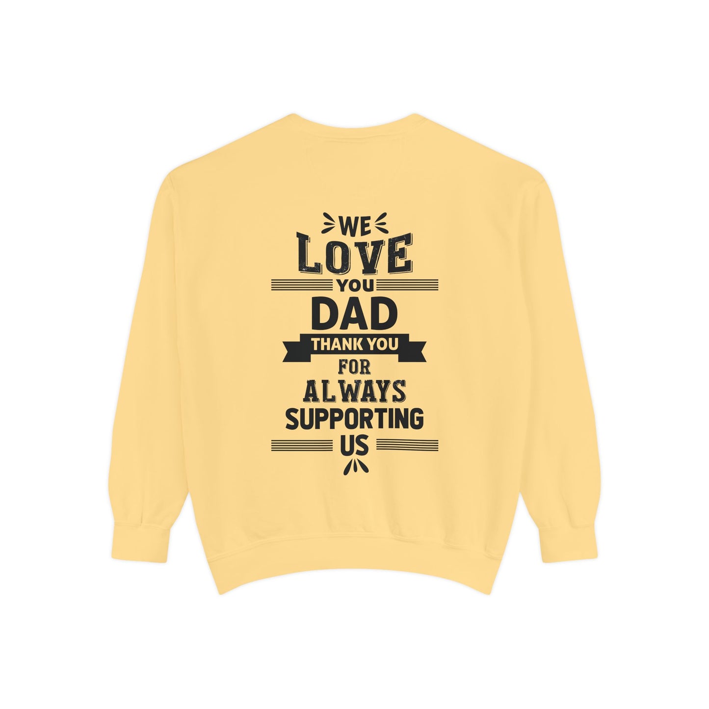 Love You Dad Sweatshirt - Father's Day Gift Hoodie - Toddcraft