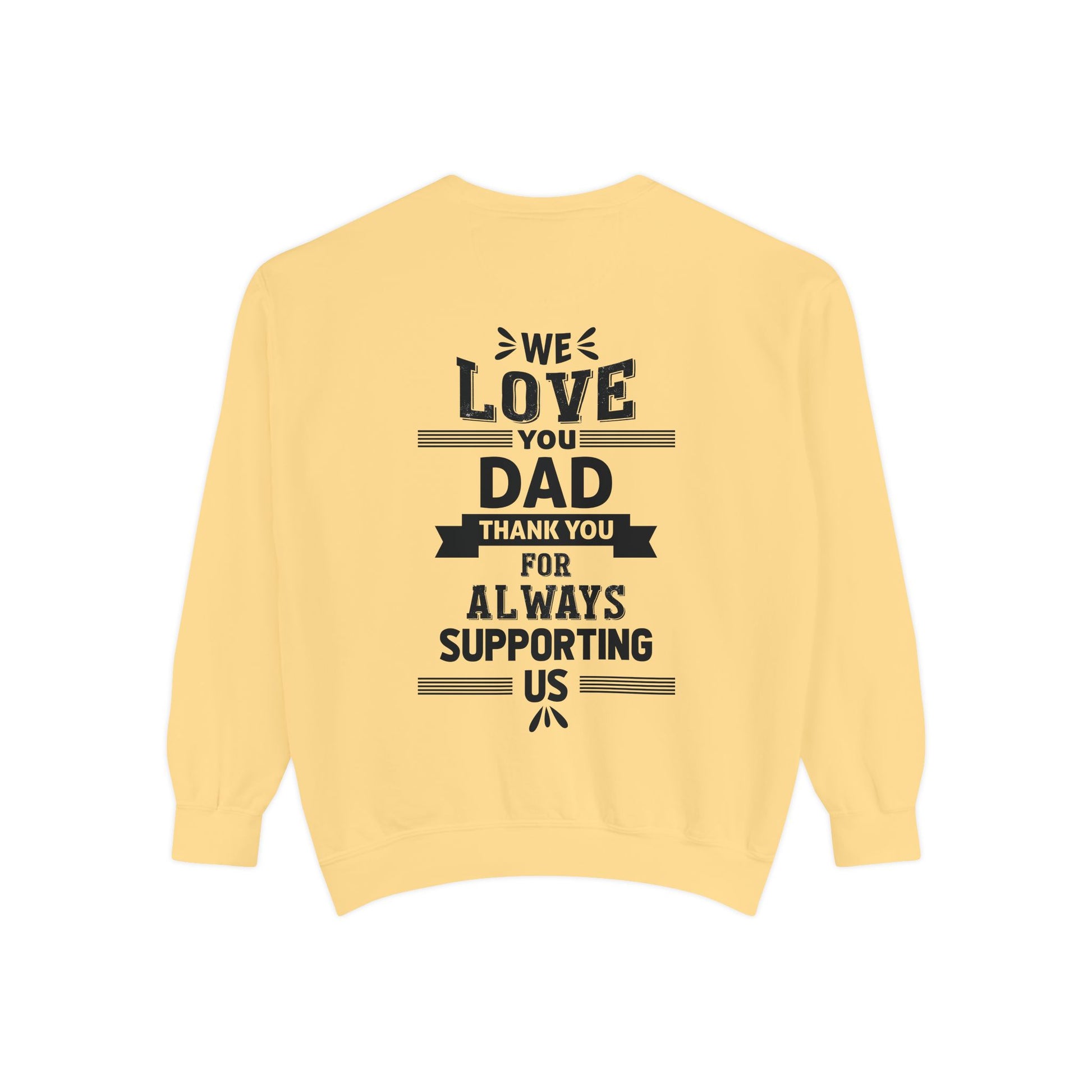 Love You Dad Sweatshirt - Father's Day Gift Hoodie - Toddcraft